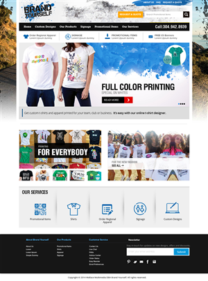 Web Design by OM for Brand Yourself | Design: #4731781