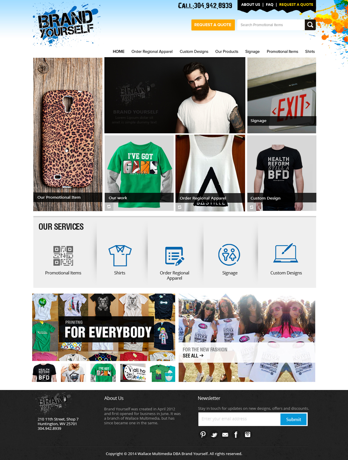 Web Design by OM for Brand Yourself | Design #4731788