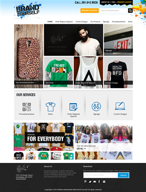 Web Design by OM for Brand Yourself | Design: #4731788