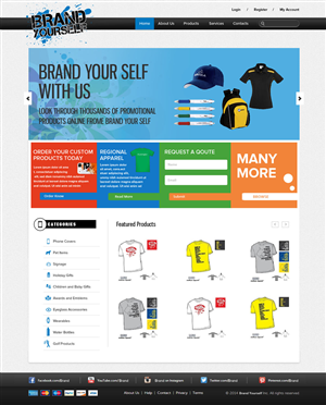Web Design by OM for Brand Yourself | Design: #4731805