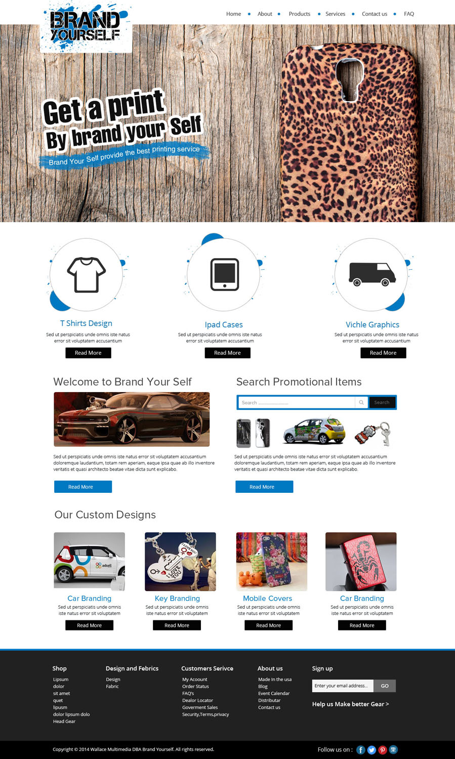 Web Design by OM for Brand Yourself | Design #4731809