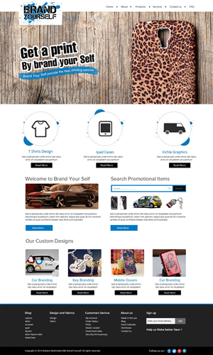 Web Design by OM for Brand Yourself | Design: #4731809