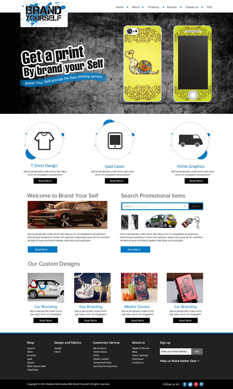 Web Design by OM for Brand Yourself | Design #4731829