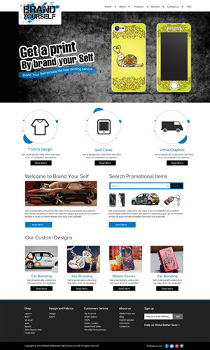 Web Design by OM for Brand Yourself | Design: #4731829