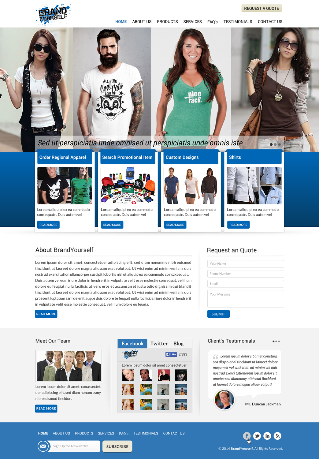 Web Design by Sbss for Brand Yourself | Design #4735384