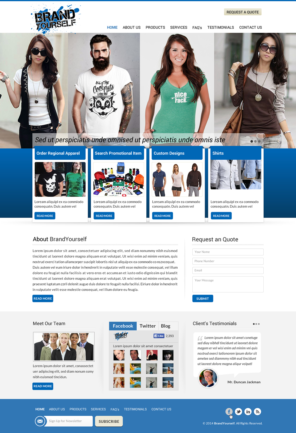Web Design by Sbss for Brand Yourself | Design #4737020