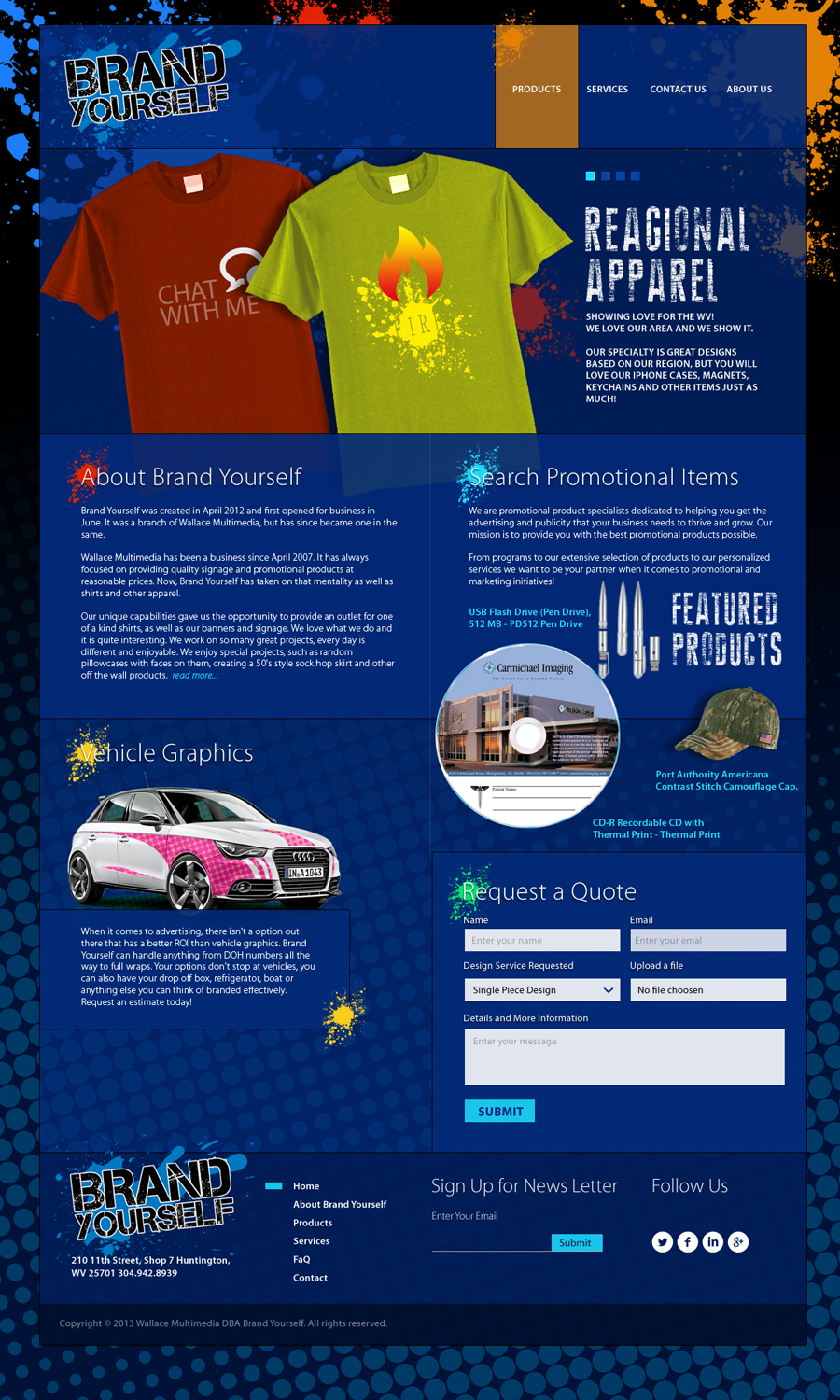 Web Design by bedesign for Brand Yourself | Design #4791277