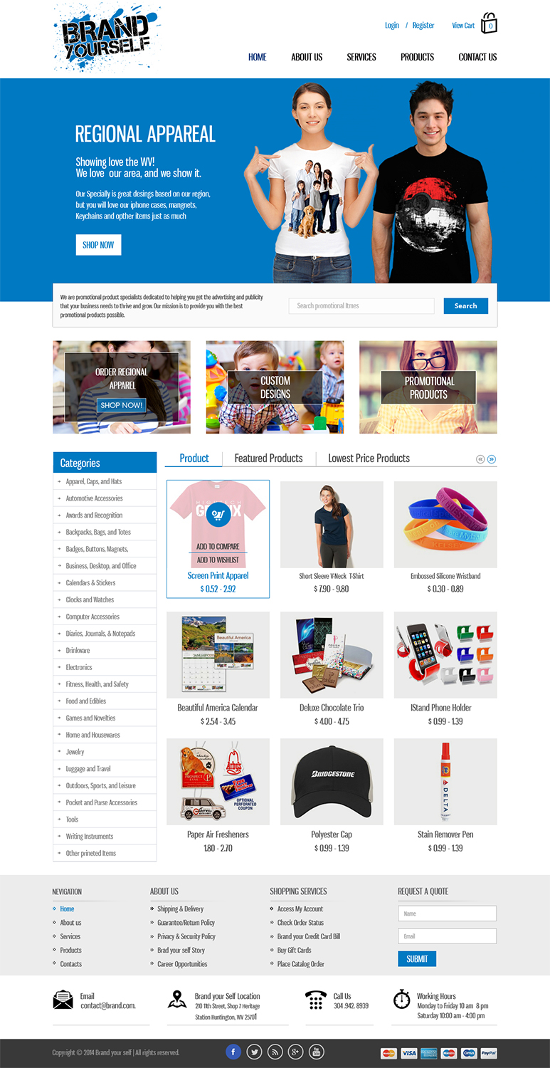 Web Design by Creative Usha for Brand Yourself | Design #4733267