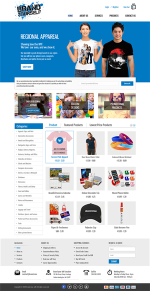 Web Design by Creative Usha for Brand Yourself | Design #4733267