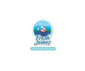 Fresh James Laundry Detergent. | Logo Design by JACQUI