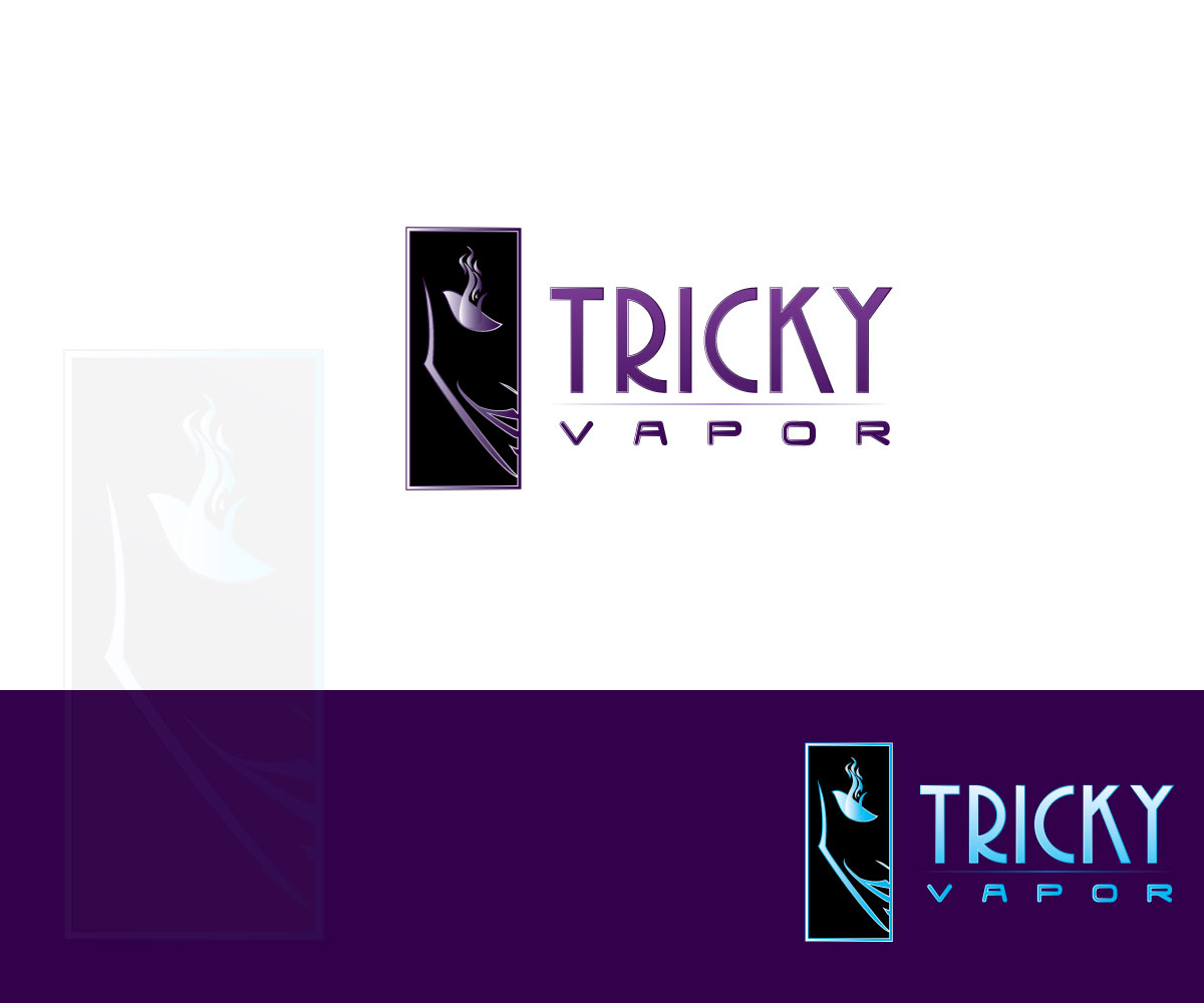 Logo Design by CGP Designs for Tricky Vapor | Design: #4803562