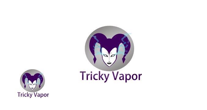 Logo Design by cr8ive for Tricky Vapor | Design #4770492
