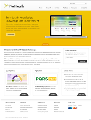 Web Design by pb for this project | Design: #1350303