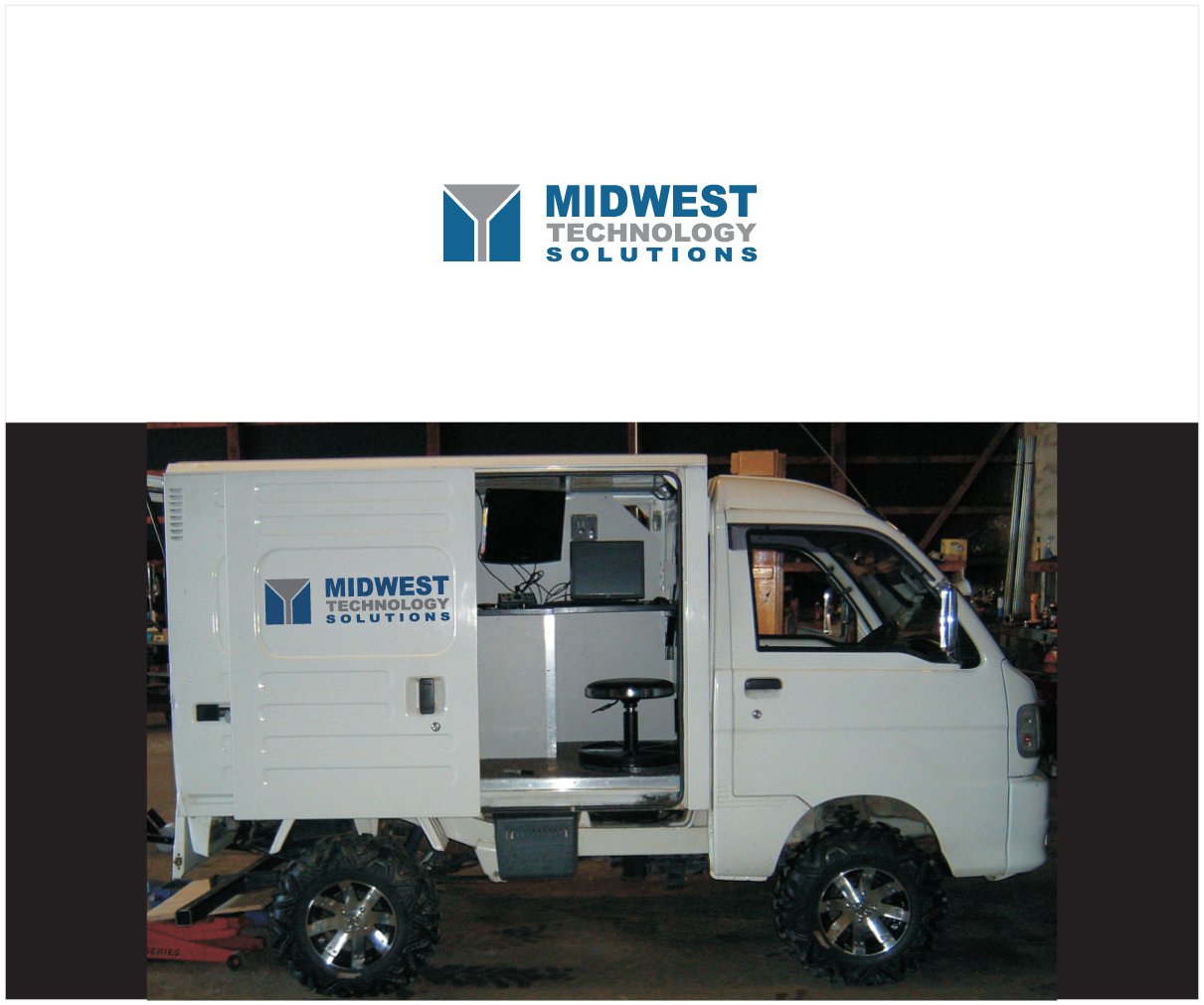 Logo Design by bijuak for Midwest Technology Solutions Llc | Design #5289235