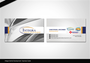 Visitenkarten-Design von disign für My Family Dental Centers | Design: #1340755