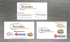 Visitenkarten-Design von Sbss für My Family Dental Centers | Design: #1341468