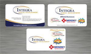 Visitenkarten-Design von Sbss für My Family Dental Centers | Design: #1341482