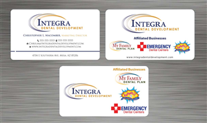Visitenkarten-Design von Sbss für My Family Dental Centers | Design: #1341491