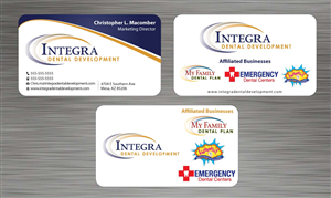 Visitenkarten-Design von Sbss für My Family Dental Centers | Design: #1341507