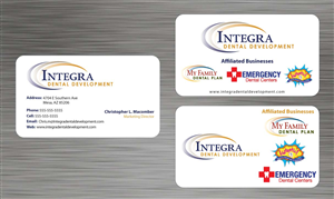 Visitenkarten-Design von Sbss für My Family Dental Centers | Design: #1341513