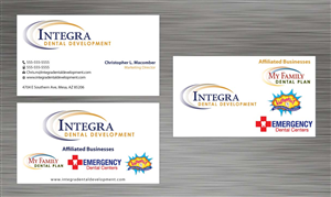 Visitenkarten-Design von Sbss für My Family Dental Centers | Design: #1341523