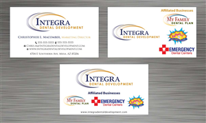 Visitenkarten-Design von Sbss für My Family Dental Centers | Design: #1341524