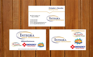Visitenkarten-Design von Sbss für My Family Dental Centers | Design: #1342092
