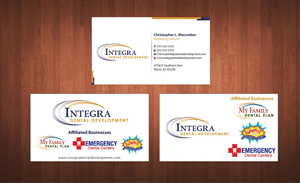 Visitenkarten-Design von Sbss für My Family Dental Centers | Design: #1342100