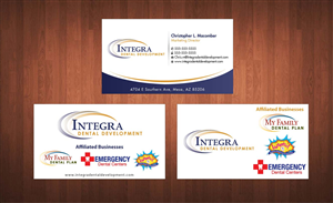 Visitenkarten-Design von Sbss für My Family Dental Centers | Design: #1342101
