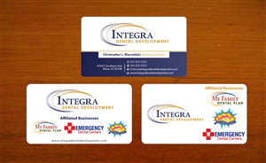 Visitenkarten-Design von Sbss für My Family Dental Centers | Design: #1342113