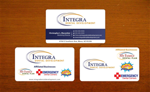 Visitenkarten-Design von Sbss für My Family Dental Centers | Design: #1342118