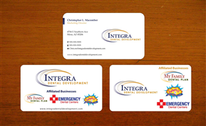 Visitenkarten-Design von Sbss für My Family Dental Centers | Design: #1342120