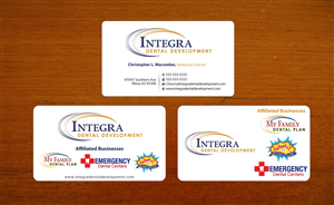 Visitenkarten-Design von Sbss für My Family Dental Centers | Design: #1342121