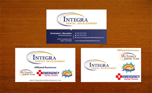 Visitenkarten-Design von Sbss für My Family Dental Centers | Design: #1342124