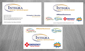 Visitenkarten-Design von Sbss für My Family Dental Centers | Design: #1354018