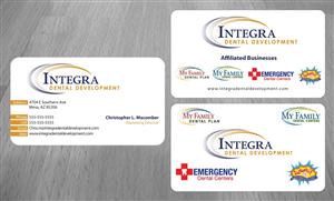 Business Card Design by Sbss for My Family Dental Centers | Design: #1354038