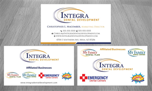 Business Card Design by Sbss for My Family Dental Centers | Design: #1354050