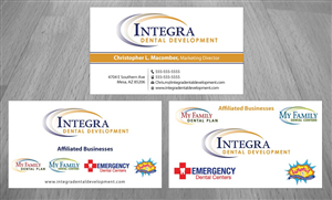 Business Card Design by Sbss for My Family Dental Centers | Design: #1354073