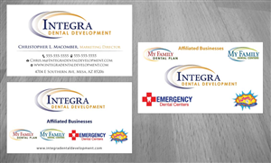 Business Card Design by Sbss for My Family Dental Centers | Design: #1354076