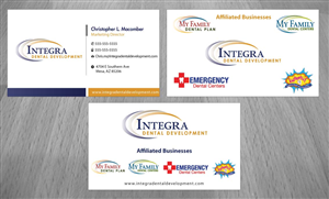 Business Card Design by Sbss for My Family Dental Centers | Design: #1354095