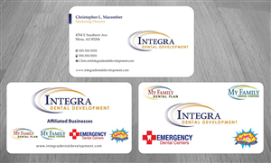 Business Card Design by Sbss for My Family Dental Centers | Design: #1354100