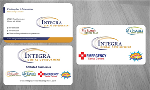 Business Card Design by Sbss for My Family Dental Centers | Design: #1354103