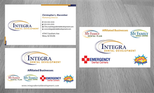 Business Card Design by Sbss for My Family Dental Centers | Design: #1354108