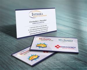 Visitenkarten-Design von HYPdesign für My Family Dental Centers | Design: #1342383