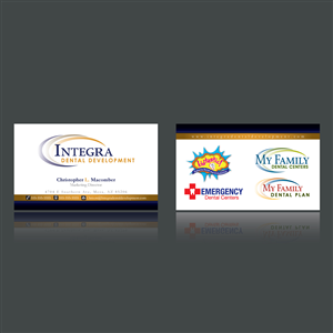 Visitenkarten-Design von yellowpixell für My Family Dental Centers | Design: #1347088