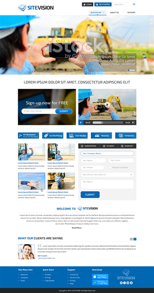 Web Design by Sbss for this project | Design: #5012678
