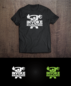 INVOKE  health & fitness, can be upper or lower case  | Logo Design by The RANFOUR Project
