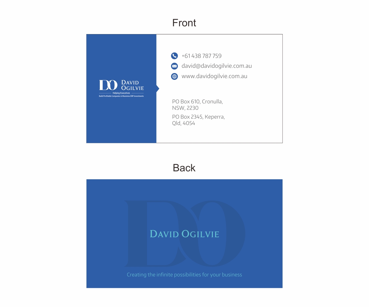 Logo Design by Sumedi for Ogilvie Business Enterprises | Design #4912551