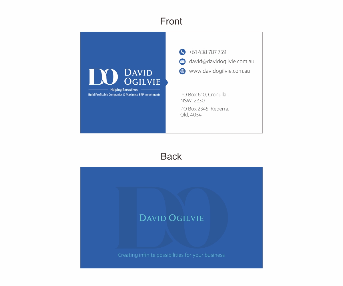 Logo Design by Sumedi for Ogilvie Business Enterprises | Design #4926980