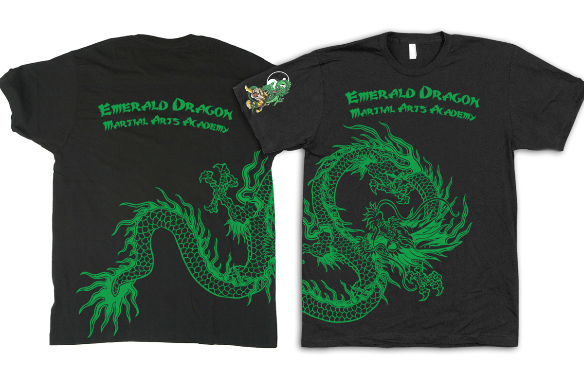 T-shirt Design by Anicata for Emerald Dragon Martial Arts Pty Ltd | Design #1399056